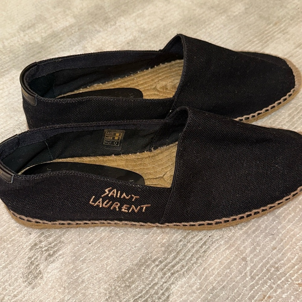 New Saint Laurent espadrilles